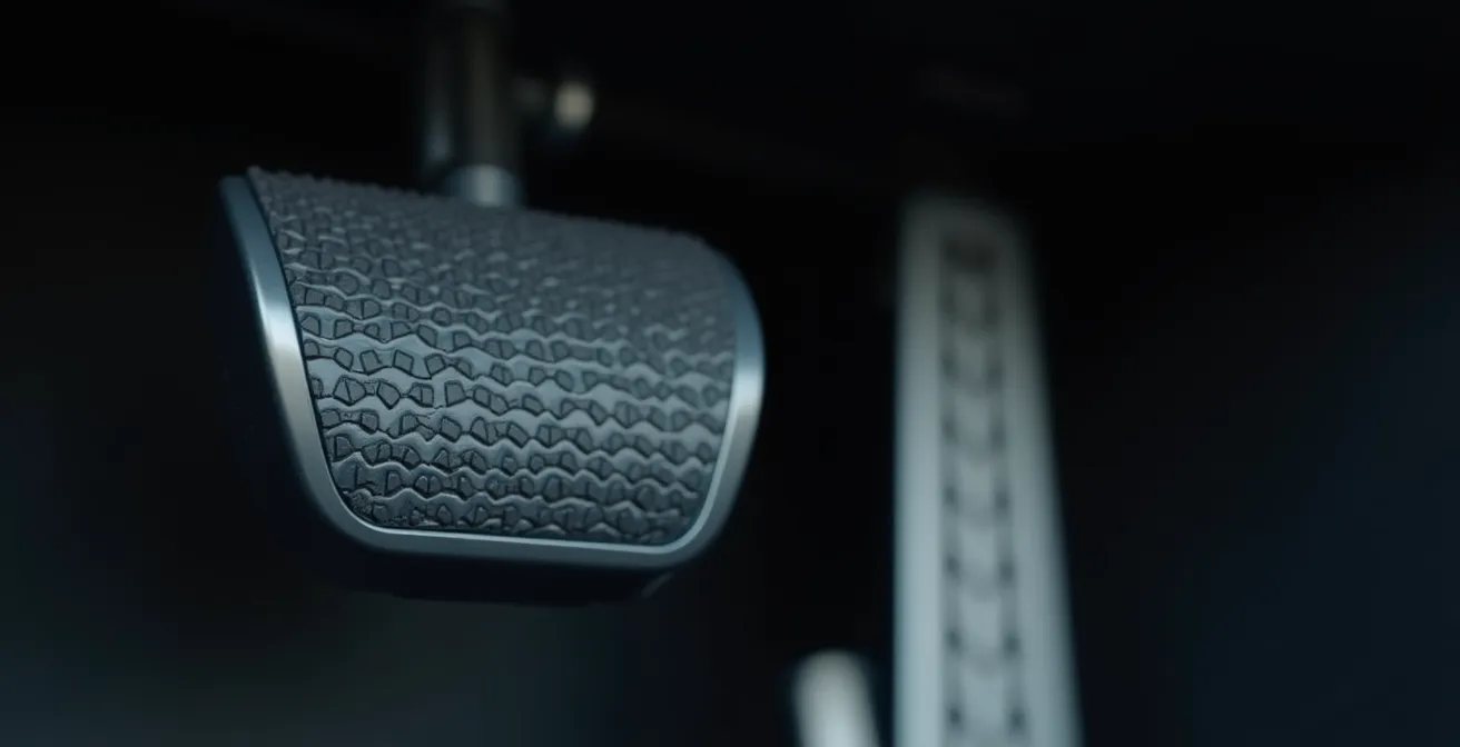 Mécanisme de vibration de la pédale de frein avec AFU et ABS