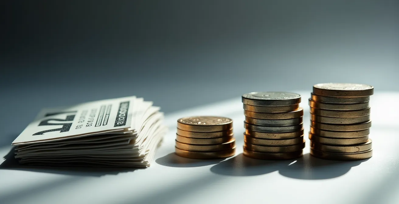 Analyse comparative des coûts entre étiquettes RFID et codes-barres avec courbe de retour sur investissement